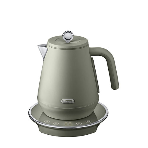 ＜デロンギ＞エクレティカ  温度設定機能付き電気ケトル KBY1210J-GR